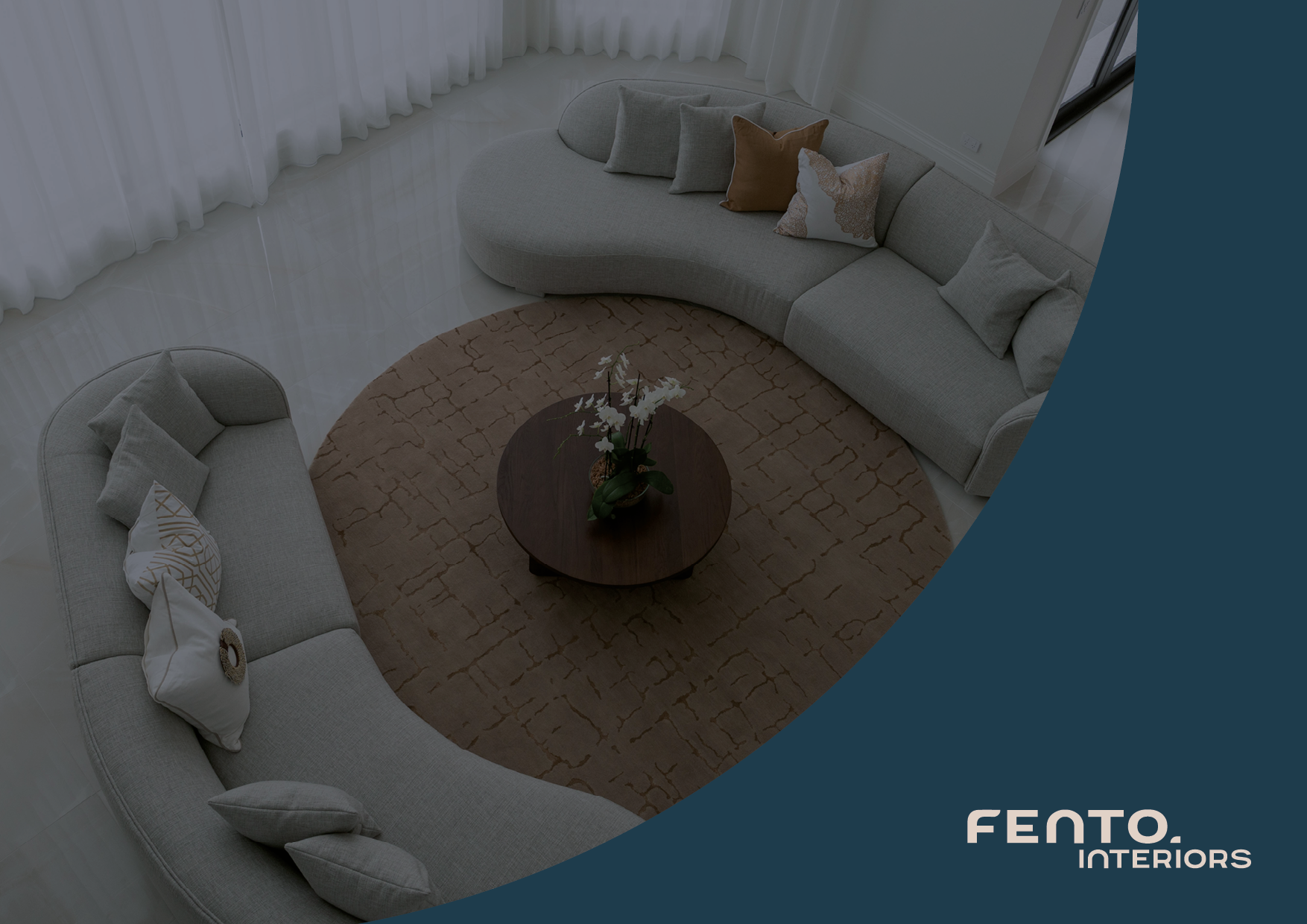 Fento Interiors brand identity presentation